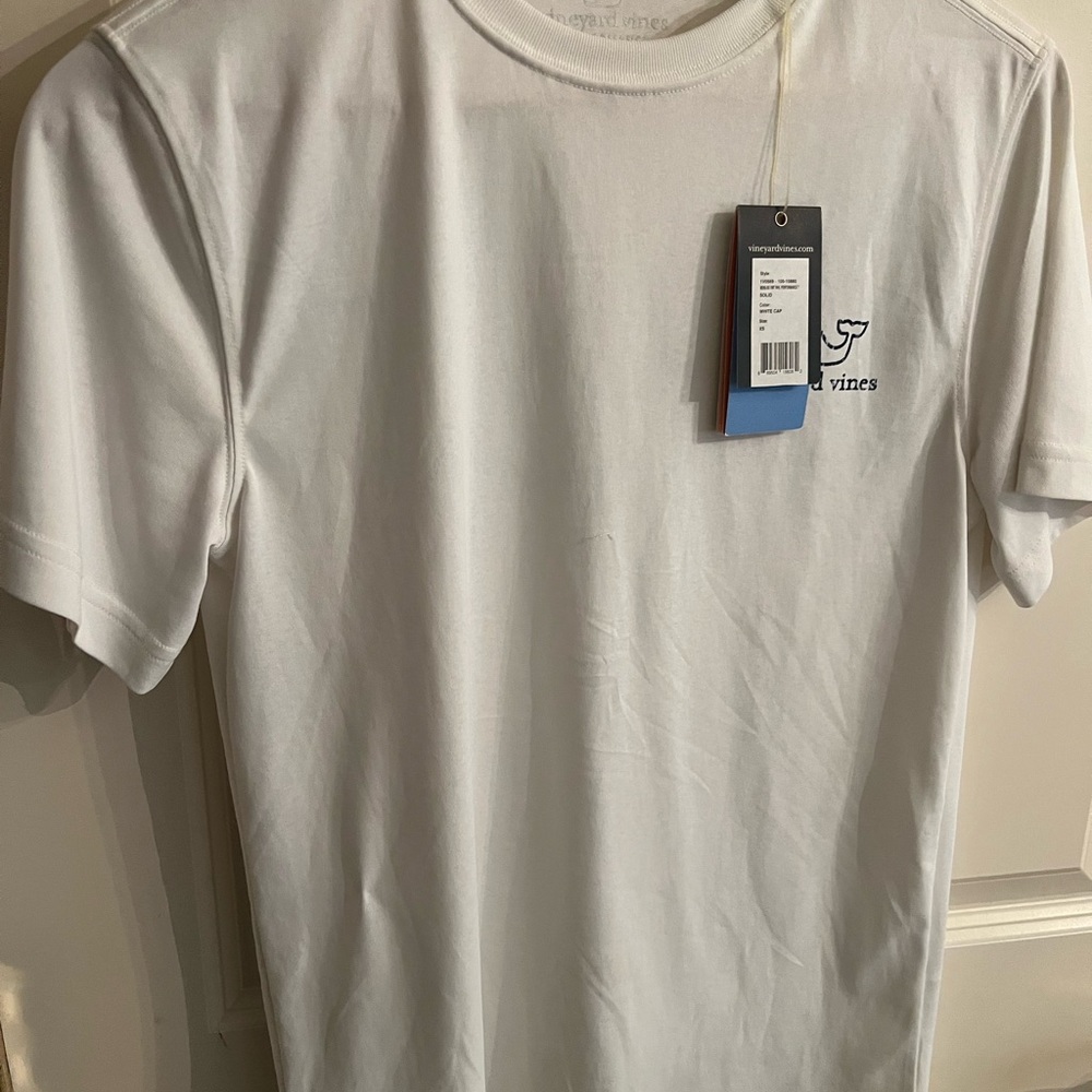 Vineyard Vines Men’s Classic White Short Sleeve Performance Tee